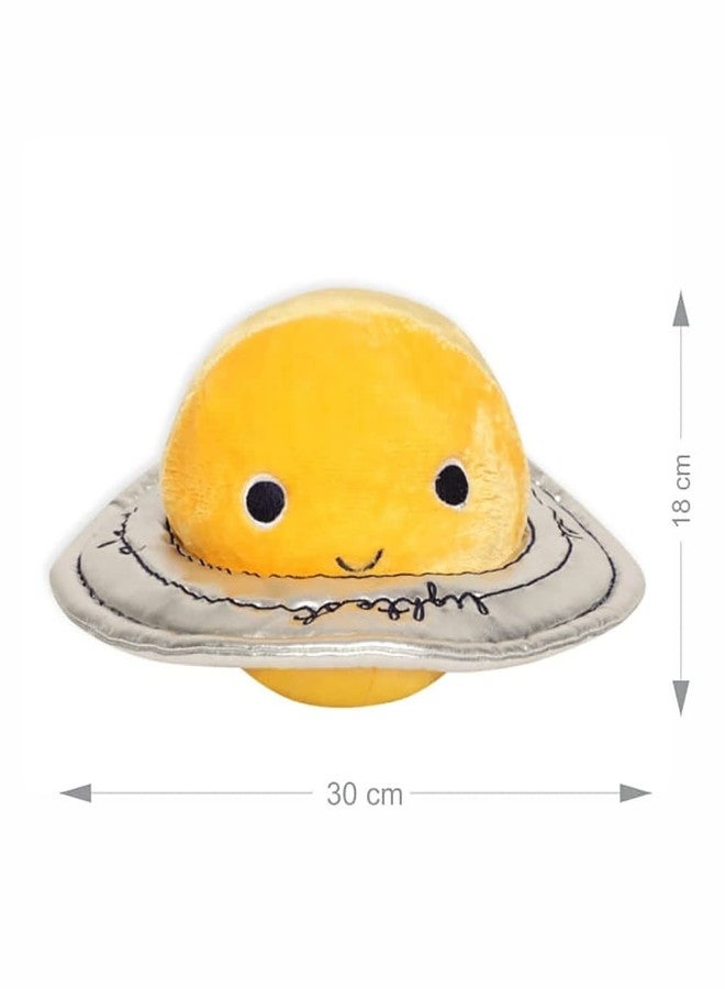 Mi Arcus Saturn Planet Soft Plush Toy Orange- Length 30 cm - Image 5